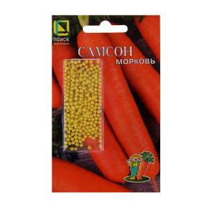 Семена Морковь Самсон-4 драже Поиск