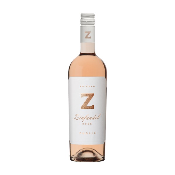 Вино розовое полусухое Epicuro Zinfandel Rose 12,5% 0,75л