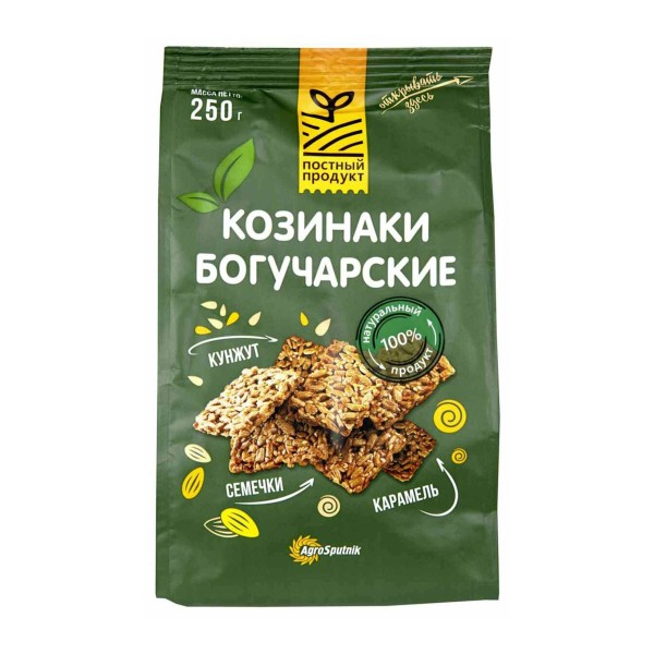 Козинаки Богучарские классические подсолнечные 250г
