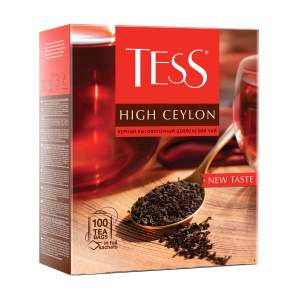 Чай черный Tess High Ceylon 100 пакетиков