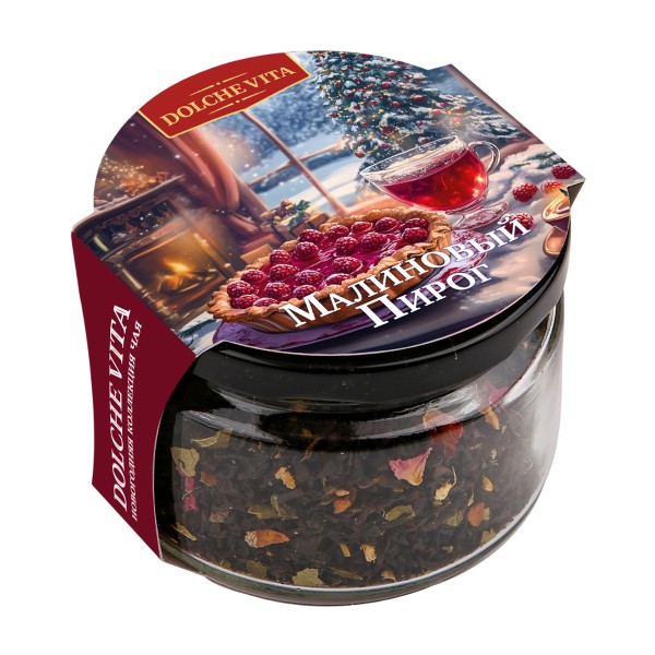 Чай черный Dolche Vita Малиновый пирог 50г