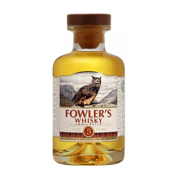 Виски зерновой Fowler's 0,2л 40%