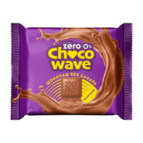 Шоколад молочный Chocowave без сахара Mr. Djemius Zero 60г