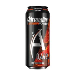 Напиток энергетический Adrenaline rush 0,449л апельсиновая энергия