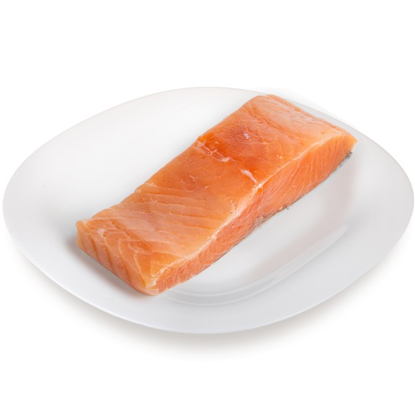 Филе семги слабой соли на шкурке производство Макси