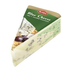Сыр Blue Cheese с голубой плесенью 51% Bridel 100г БЗМЖ
