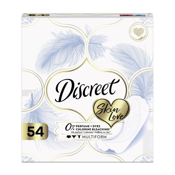 Прокладки ежедневные Discreet Skin Love Multiform 54шт