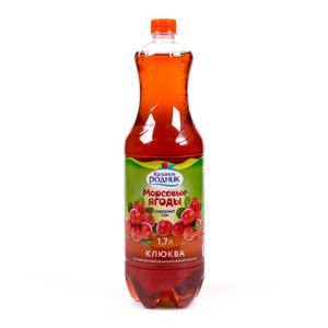 Напиток негазированный Морсовые ягоды Калинов родник 1,7л клюква
