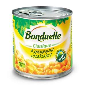 Кукуруза сладкая Bonduelle Classique 340г