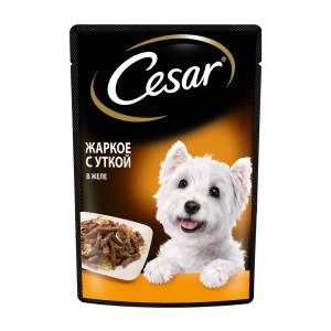 Корм для собак Cesar 85гр жаркое с уткой