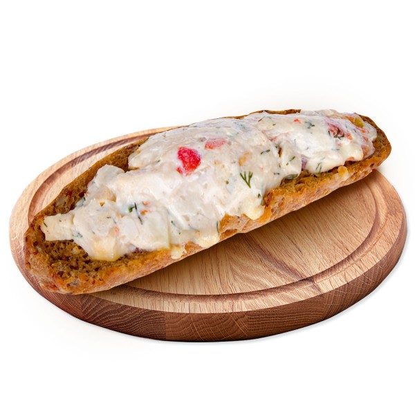 Хлеб зерновой с курицей и помидорами 120г производство Макси