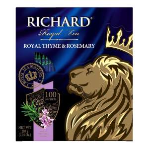 Чай черный Richard 'Royal Thyme & Rosemary 200г Май 100 пак