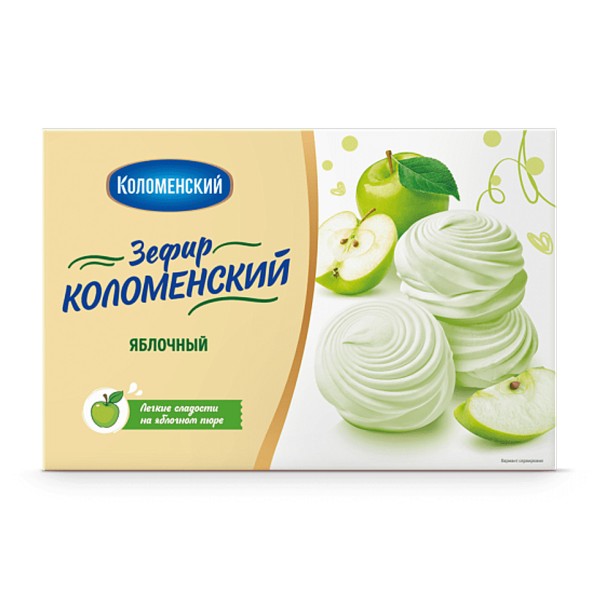 Зефир Яблочный Коломенский 250г