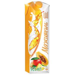 Напиток сывороточно-молочный Мажитэль Neo Манго-папайя-ананас 950гр БЗМЖ