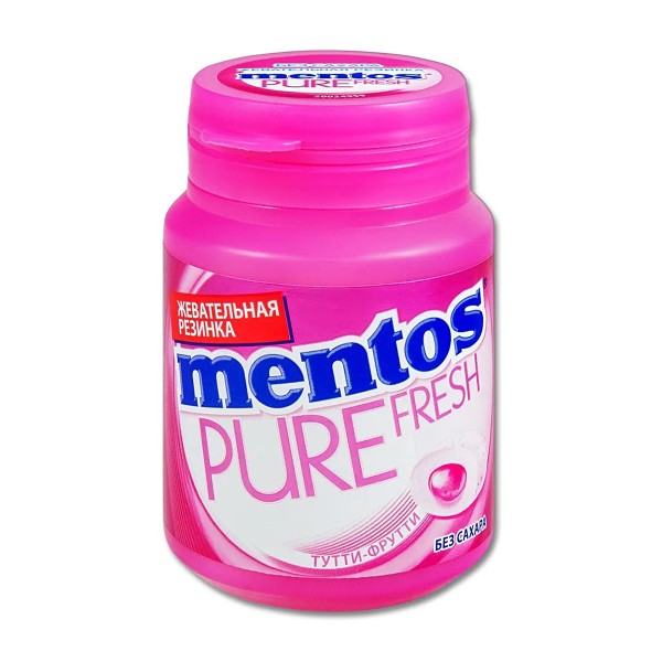 Жевательная резинка Mentos Pure Fresh 54г тутти фрутти