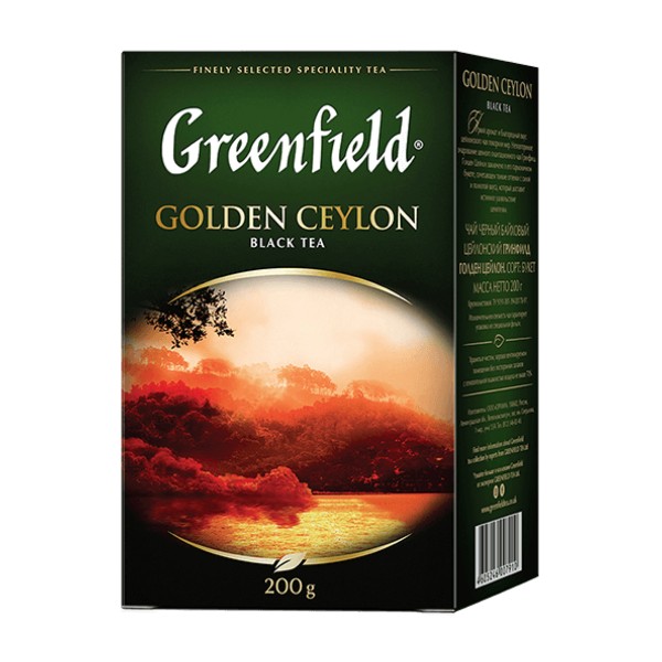 Чай черный Greenfield Golden Ceylon 200г
