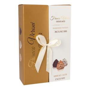 Шоколадные конфеты Эксклюзив золотая шкатулка Franco Veroni 190г