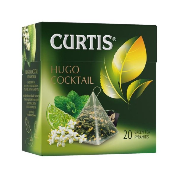 Чай зеленый Curtis Hugo Cocktail Май 20пирамидок