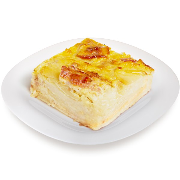 Картофель запеченный с беконом и сыром производство Макси