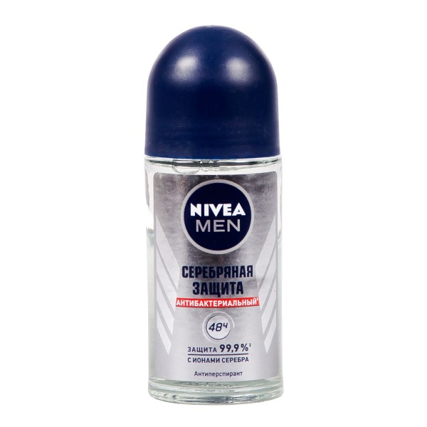 Антиперспирант Nivea Men Серебряная защита 50мл