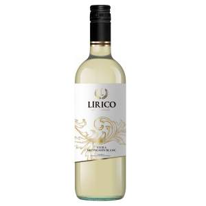 Вино белое сухое Lirico Viura-Sauvignon Blanc Valencia 11,5% 0,75л