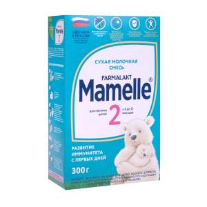 Детское питание Mamelle смесь молочная сухая Фармалакт 300г 6-12 месяцев