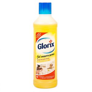 Средство для мытья пола Glorix 1л лимонная энергия