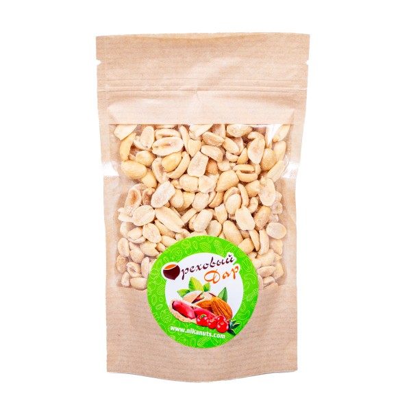 Арахис очищенный жареный соленый Ореховый дар 100г