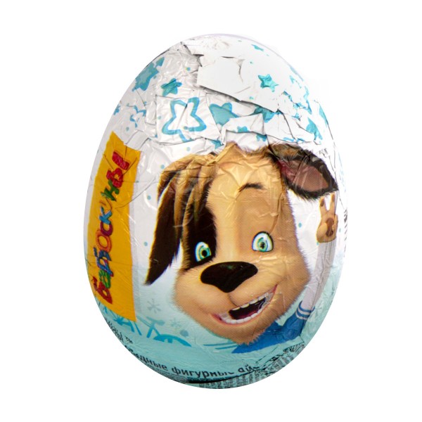 Яйцо шоколадное Барбоскины с игрушкой 20г