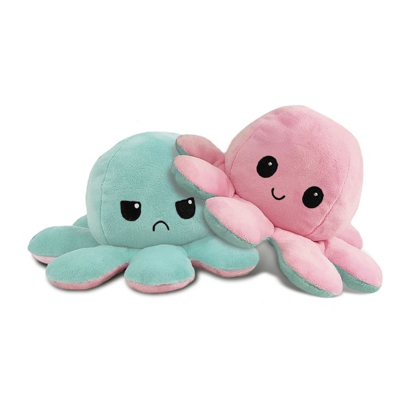 Игрушка мягкая Осьминог-вывернушка 30см