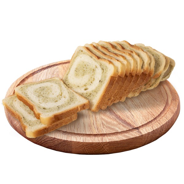 Хлеб Тостовый со шпинатом 185г производство Макси