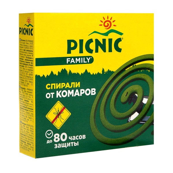 Спирали Picnic family от комаров 10шт