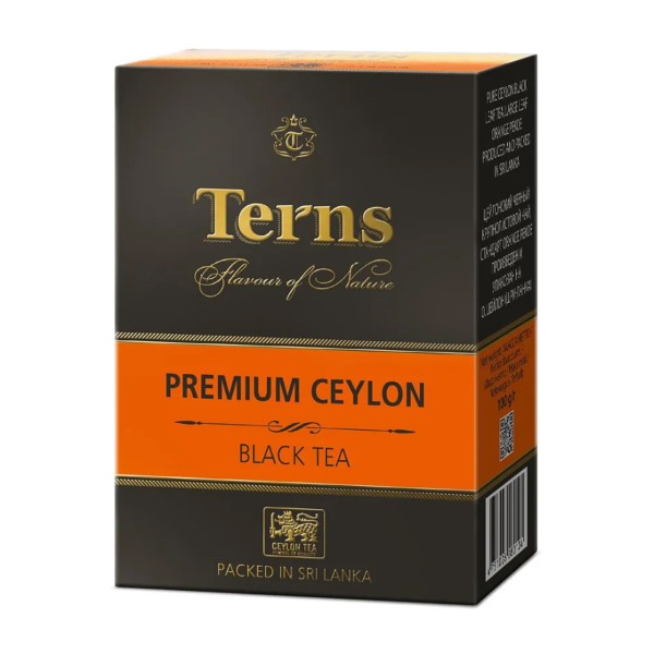 Чай черный Terns Premium Ceylon 100г