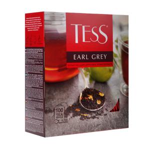 Чай черный Tess Earl Grey 100пак