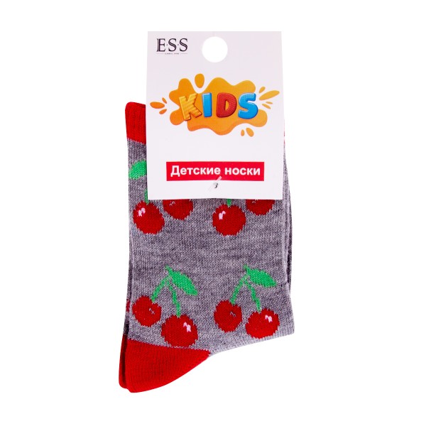 Носки для девочек с принтом цветное ассорти ESS размер 16-18