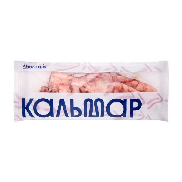 Кальмар командорский тушка замороженный Borealis 650г