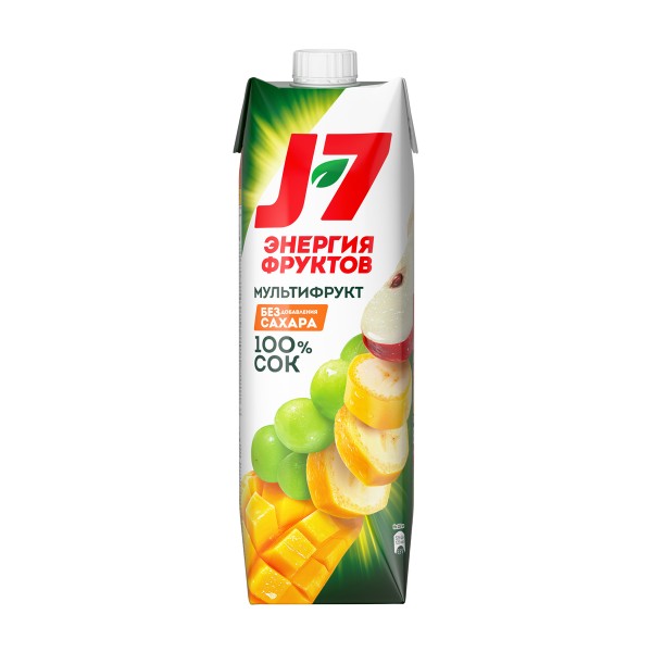 Сок J-7 0,97л мультифрукт с мякотью
