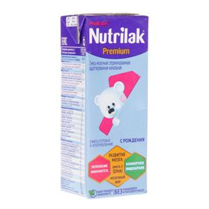 Смесь молочная Nutrilak Premium с рождения до 6 месяцев 0,2л