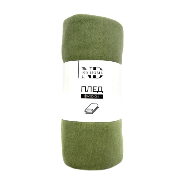 Плед флисовый 130х150см ND Play бахрома