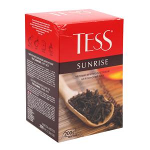 Чай черный Tess Sunrise крупнолистовой 200г