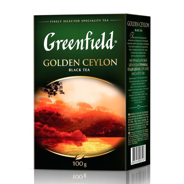 Чай черный Greenfield Golden Ceylon 100г