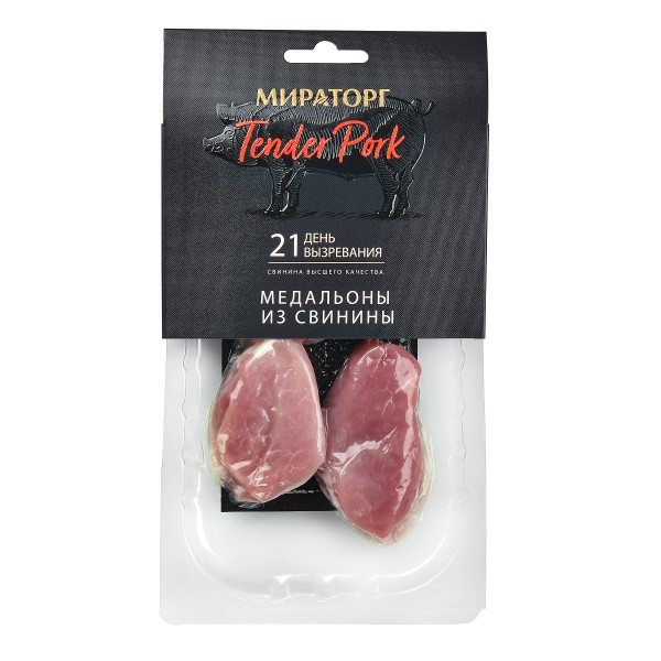 Медальоны из свинины Tender Pork охлажденные Мираторг 250г