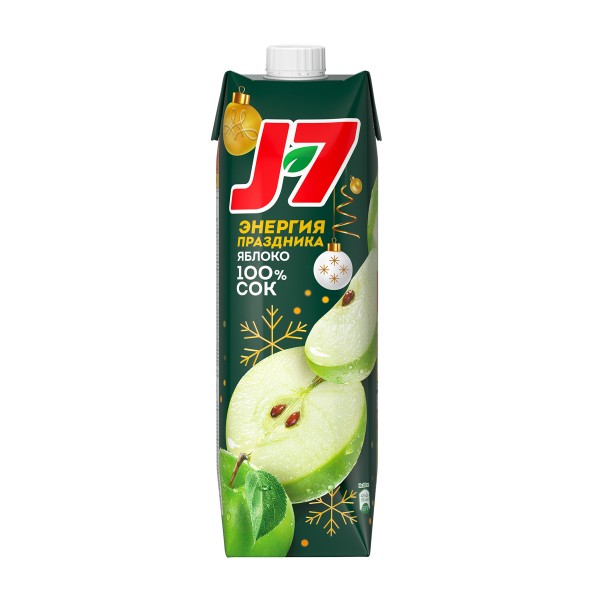 Сок J-7 0,97л яблоко