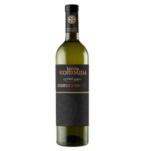 Вино ординарное белое полусладкое Алазанская Долина  Тайна Колхиды 11-13% 0,75л