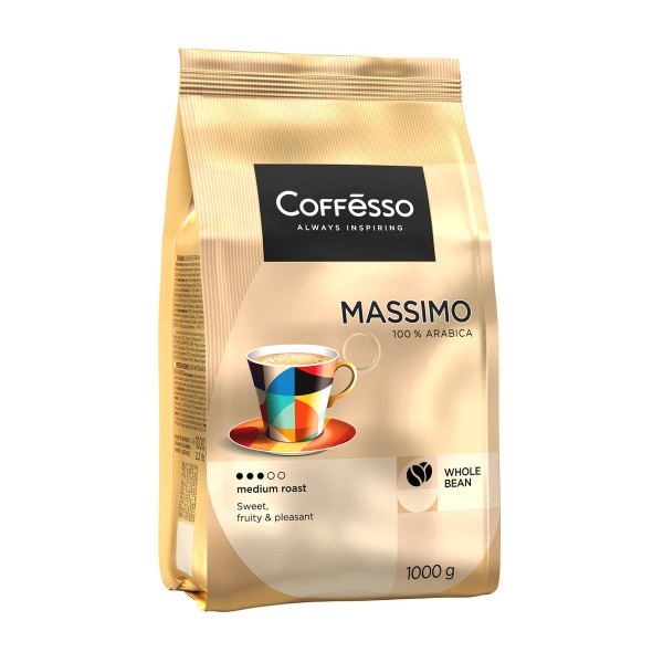 Кофе в зернах Coffesso Massimo 1000г