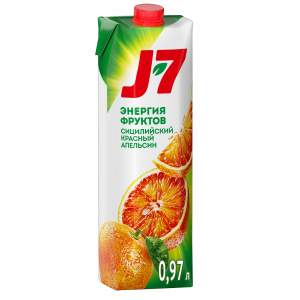 Нектар J-7 0,97л сицилийсий красный апельсин
