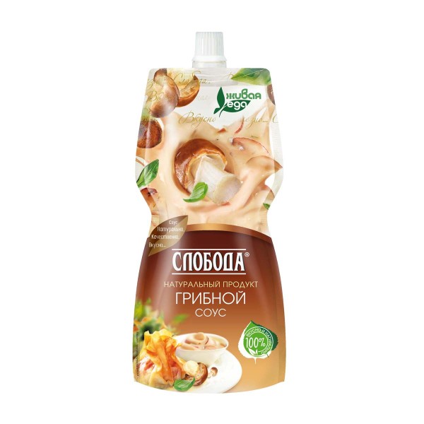 Соус майонезный Слобода грибной 60% 200мл
