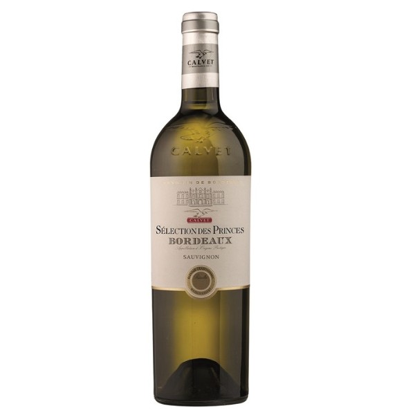 Вино Calvet Selection des Princes Bordeaux белое сухое 11-12% 0,75л