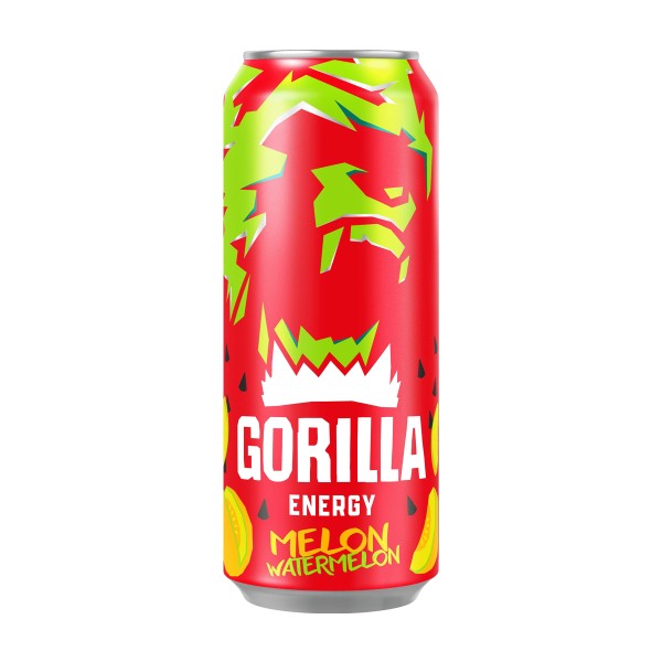 Энергетический напиток Gorilla Watermelon Melon арбуз дыня 0,45л