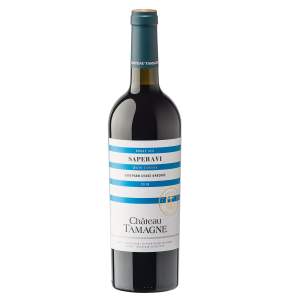 Вино красное сухое Chateau Tamagne Saperavi 12,5% 0,75л